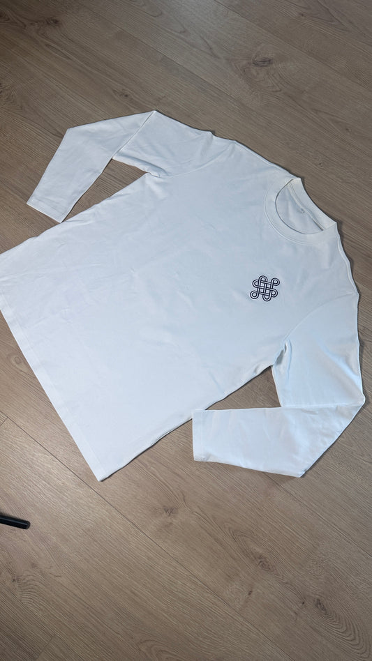 Long sleeve white ( ALL WE NEED IS MONEY)